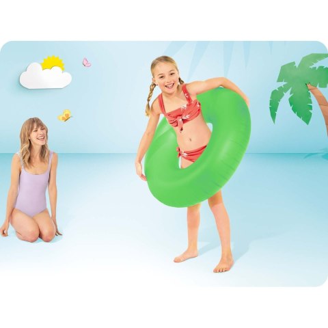 Koło do pływania Neon śr 91 cm - 3 kolory INTEX 59262 żółty Koło do pływania Neon śr 91 cm - 3 kolory INTEX 59262 żółty