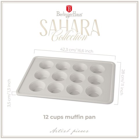 FORMA DO MUFFINEK BERLINGER HAUS BH-7877 SAHARA FORMA DO MUFFINEK BERLINGER HAUS BH-7877 SAHARA