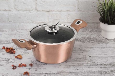 GARNEK GRANITOWY 20cm BERLINGER HAUS ROSE GOLD BH-1514 GARNEK GRANITOWY 20cm BERLINGER HAUS ROSE GOLD BH-1514