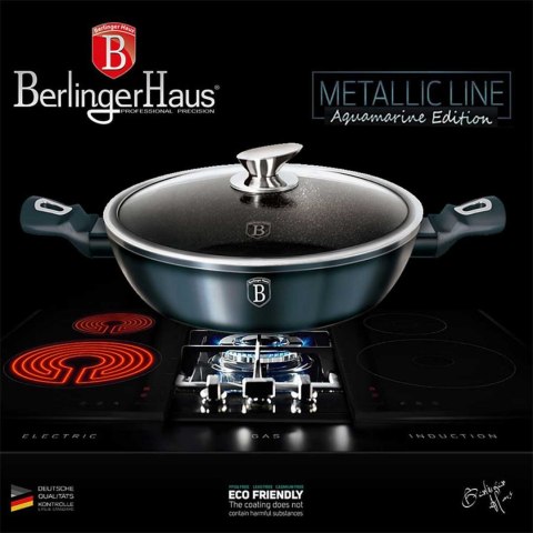 GARNEK GRANITOWY 28cm BERLINGER HAUS AQUAMARINE BH-6794 GARNEK GRANITOWY 28cm BERLINGER HAUS AQUAMARINE BH-6794