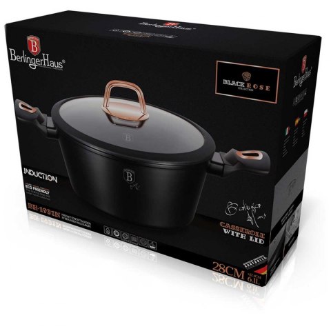 GARNEK GRANITOWY 28cm BERLINGER HAUS BLACK ROSE BH-1931 GARNEK GRANITOWY 28cm BERLINGER HAUS BLACK ROSE BH-1931