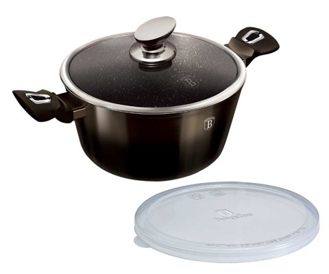 GARNEK GRANITOWY 28cm BERLINGERHAUS BH-6606 SHINY BLACK GARNEK GRANITOWY 28cm BERLINGERHAUS BH-6606 SHINY BLACK