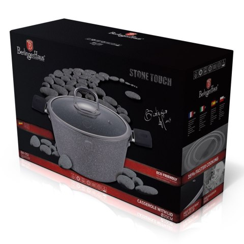 GARNEK GRANITOWY BERLINGER HAUS 28cm BH-1153 STONE TOUCH GARNEK GRANITOWY BERLINGER HAUS 28cm BH-1153 STONE TOUCH