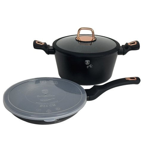 GARNEK I PATELNIA BERLINGER HAUS BH-7741 BLACK ROSE GARNEK I PATELNIA BERLINGER HAUS BH-7741 BLACK ROSE