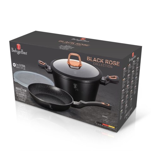 GARNEK I PATELNIA BERLINGER HAUS BH-7741 BLACK ROSE GARNEK I PATELNIA BERLINGER HAUS BH-7741 BLACK ROSE
