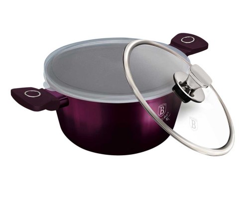 GARNEK TYTANOWY 24cm BERLINGER HAUS BH-6629 PURPLE GARNEK TYTANOWY 24cm BERLINGER HAUS BH-6629 PURPLE