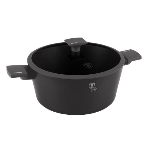 GARNEK TYTANOWY Z POKRYWĄ 28cm BERLINGER HAUS BH-8132 ANTRACIT GARNEK TYTANOWY Z POKRYWĄ 28cm BERLINGER HAUS BH-8132 ANTRACIT