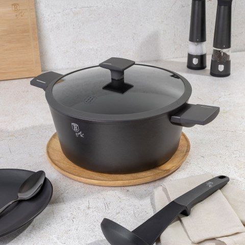 GARNEK TYTANOWY Z POKRYWĄ 30cm BERLINGER HAUS BH-8133 ANTRACIT GARNEK TYTANOWY Z POKRYWĄ 30cm BERLINGER HAUS BH-8133 ANTRACIT