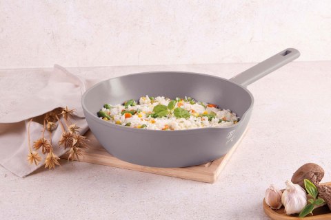 GŁĘBOKA PATELNIA TYTANOWA 24cm BERLINGER HAUS BH-8090 TAUPE GŁĘBOKA PATELNIA TYTANOWA 24cm BERLINGER HAUS BH-8090 TAUPE