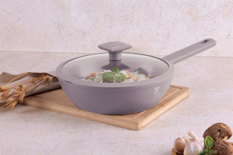 GŁĘBOKA PATELNIA TYTANOWA 24cm BERLINGER HAUS BH-8092 TAUPE GŁĘBOKA PATELNIA TYTANOWA 24cm BERLINGER HAUS BH-8092 TAUPE