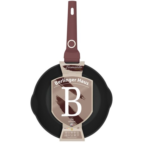 GŁĘBOKA PATELNIA TYTANOWA 28cm BERLINGER HAUS BH-8031 LEONARDO GŁĘBOKA PATELNIA TYTANOWA 28cm BERLINGER HAUS BH-8031 LEONARDO