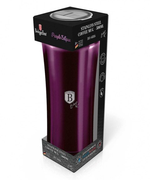 KUBEK TERMICZNY 500ml BERLINGER HAUS BH-6816 PURPLE KUBEK TERMICZNY 500ml BERLINGER HAUS BH-6816 PURPLE