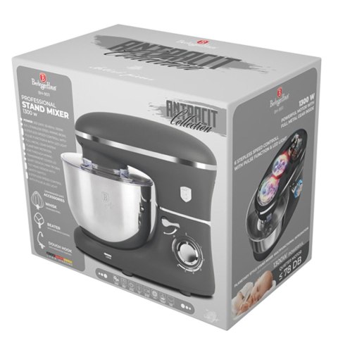 MIKSER ROBOT PLANETARNY BERLINGER HAUS BH-9511 ANTRACIT MIKSER ROBOT PLANETARNY BERLINGER HAUS BH-9511 ANTRACIT