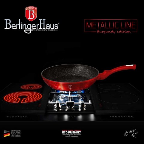 PATELNIA GRANITOWA 20cm BERLINGER HAUS RED METALLIC LINE BH-1251 PATELNIA GRANITOWA 20cm BERLINGER HAUS RED METALLIC LINE BH-1251