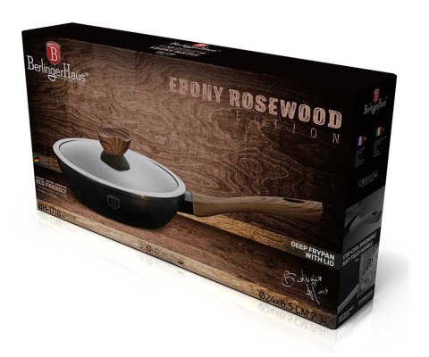 PATELNIA GRANITOWA 24cm BERLINGER HAUS BH-1718 EBONY ROSEWOOD PATELNIA GRANITOWA 24cm BERLINGER HAUS BH-1718 EBONY ROSEWOOD