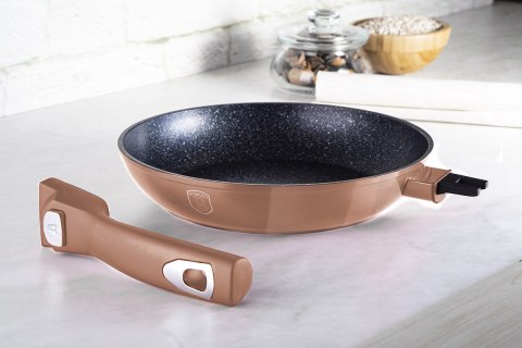 PATELNIA GRANITOWA 28cm BERLINGER HAUS BH-1949 ROSE GOLD PATELNIA GRANITOWA 28cm BERLINGER HAUS BH-1949 ROSE GOLD
