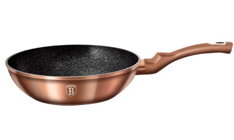 PATELNIA GRANITOWA WOK 28cm BERLINGER HAUS ROSE GOLD BH-1512 PATELNIA GRANITOWA WOK 28cm BERLINGER HAUS ROSE GOLD BH-1512