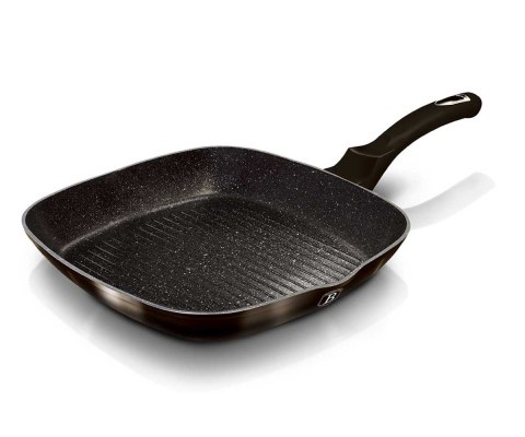 PATELNIA GRILLOWA 28cm BERLINGER HAUS BH-6611 SHINY BLACK PATELNIA GRILLOWA 28cm BERLINGER HAUS BH-6611 SHINY BLACK