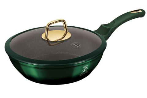 PATELNIA TYTANOWA BERLINGER HAUS 24cm BH-6049 EMERALD PATELNIA TYTANOWA BERLINGER HAUS 24cm BH-6049 EMERALD