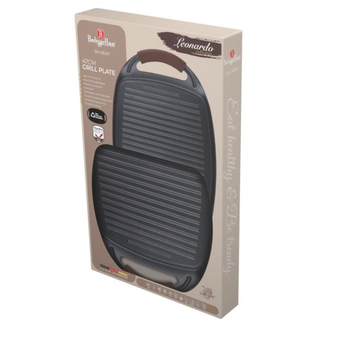 PŁYTA GRILLOWA TYTANOWA 47cm BERLINGER HAUS BH-8047 LEONARDO PŁYTA GRILLOWA TYTANOWA 47cm BERLINGER HAUS BH-8047 LEONARDO