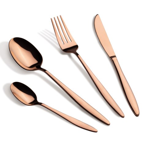 SZTUĆCE 24 ELEM. BERLINGER HAUS BH-3062 POŁYSK ROSE GOLD SZTUĆCE 24 ELEM. BERLINGER HAUS BH-3062 POŁYSK ROSE GOLD
