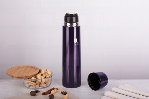 TERMOS STALOWY 1L BERLINGER HAUS BH-6814 PURPLE TERMOS STALOWY 1L BERLINGER HAUS BH-6814 PURPLE