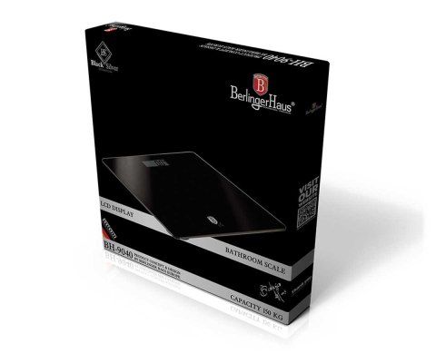 WAGA ŁAZIENKOWA ULTRA SLIM BERLINGERHAUS BH-9040 WAGA ŁAZIENKOWA ULTRA SLIM BERLINGERHAUS BH-9040