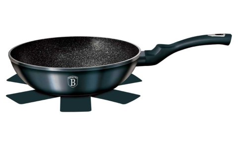 WOK GRANITOWY 28cm BERLINGER HAUS AQUAMARINE BH-1875 WOK GRANITOWY 28cm BERLINGER HAUS AQUAMARINE BH-1875