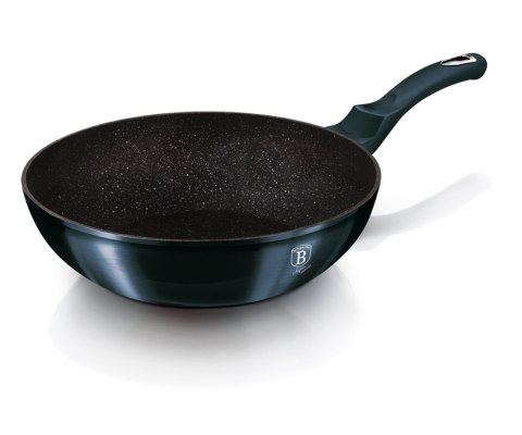 WOK GRANITOWY 28cm BERLINGER HAUS AQUAMARINE BH-1875 WOK GRANITOWY 28cm BERLINGER HAUS AQUAMARINE BH-1875