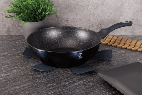 WOK GRANITOWY 28cm BERLINGER HAUS AQUAMARINE BH-1875 WOK GRANITOWY 28cm BERLINGER HAUS AQUAMARINE BH-1875
