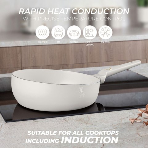 WOK PATELNIA FLIP TYTANOWA 26cm BERLINGER HAUS BH-8059 SAHARA WOK PATELNIA FLIP TYTANOWA 26cm BERLINGER HAUS BH-8059 SAHARA
