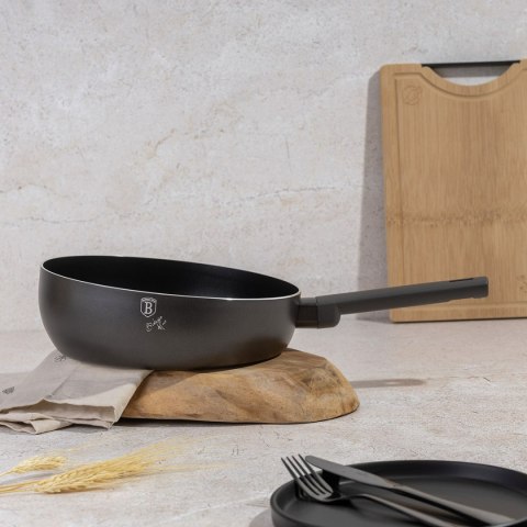 WOK PATELNIA FLIP TYTANOWA 26cm BERLINGER HAUS BH-8119 ANTRACIT WOK PATELNIA FLIP TYTANOWA 26cm BERLINGER HAUS BH-8119 ANTRACIT