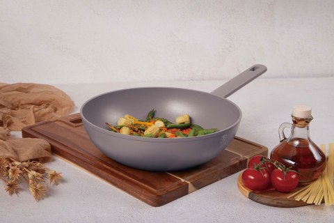 WOK TYTANOWY 28cm BERLINGER HAUS BH-8093 TAUPE WOK TYTANOWY 28cm BERLINGER HAUS BH-8093 TAUPE
