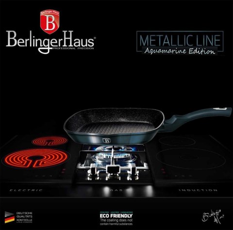 ZESTAW 3 PATELNI GRANITOWYCH 20/24/28CM BERLINGER HAUS BH-6140 AQUAMARINE ZESTAW 3 PATELNI GRANITOWYCH 20/24/28CM BERLINGER HAUS BH-6140 AQUAMARINE