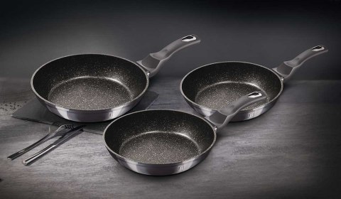 ZESTAW 3 PATELNI GRANITOWYCH BERLINGER HAUS BH-6903 CARBON PRO ZESTAW 3 PATELNI GRANITOWYCH BERLINGER HAUS BH-6903 CARBON PRO
