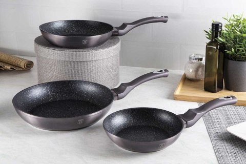 ZESTAW 3 PATELNI GRANITOWYCH BERLINGER HAUS BH-6903 CARBON PRO ZESTAW 3 PATELNI GRANITOWYCH BERLINGER HAUS BH-6903 CARBON PRO