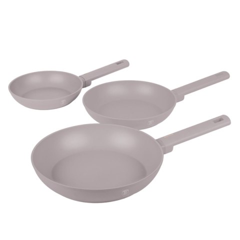ZESTAW 3 PATELNI TYTANOWYCH BERLINGER HAUS BH-8108 TAUPE ZESTAW 3 PATELNI TYTANOWYCH BERLINGER HAUS BH-8108 TAUPE