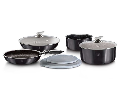 ZESTAW GARNKÓW GRANITOWYCH BERLINGER HAUS BH-6918 CARBON PRO ZESTAW GARNKÓW GRANITOWYCH BERLINGER HAUS BH-6918 CARBON PRO