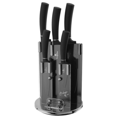 ZESTAW NOŻY GRANITOWYCH BERLINGER HAUS BH-2382 Black Silver ZESTAW NOŻY GRANITOWYCH BERLINGER HAUS BH-2382 Black Silver