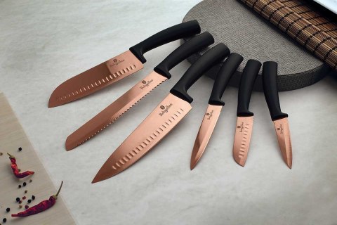 ZESTAW NOŻY KUCHENNYCH BERLINGER HAUS BH-2648 ROSE GOLD ZESTAW NOŻY KUCHENNYCH BERLINGER HAUS BH-2648 ROSE GOLD