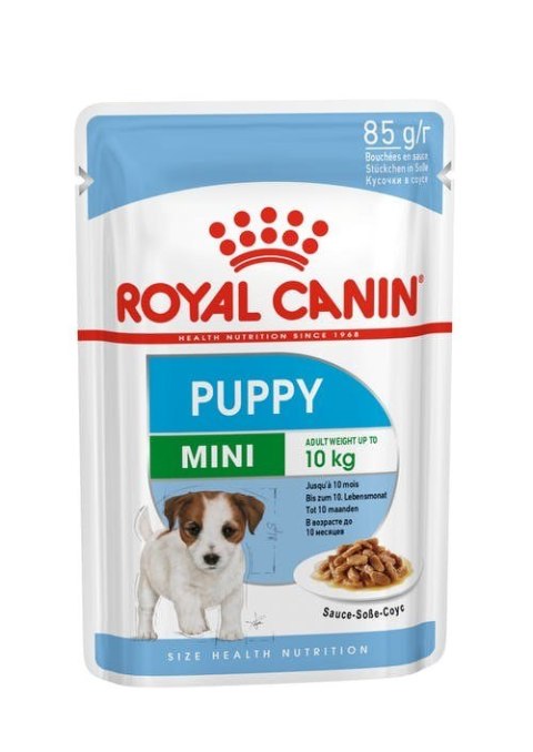 ROYAL CANIN SHN Mini Puppy w sosie - mokra karma dla szczeniąt - 12X85 g ROYAL CANIN SHN Mini Puppy w sosie - mokra karma dla szczeniąt - 12X85 g