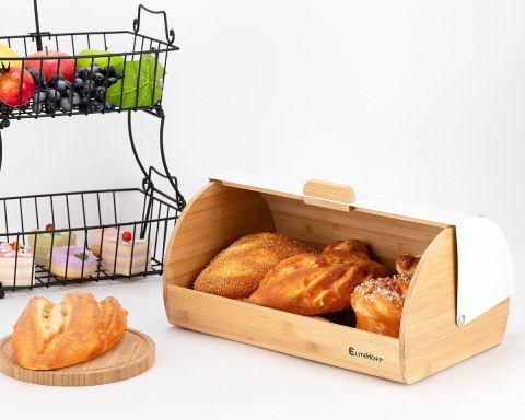 CHLEBAK BAMBUSOWY POJEMNIK NA PIECZYWO E-6046 CHLEBAK BAMBUSOWY POJEMNIK NA PIECZYWO E-6046
