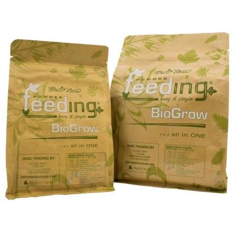 POWDER FEEDING BIOGROW 2,5KG POWDER FEEDING BIOGROW 2,5KG