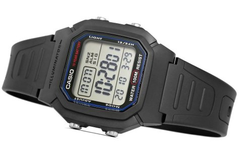 Zegarek Męski CASIO W-800H-1AVDF + BOX Zegarek Męski CASIO W-800H-1AVDF + BOX