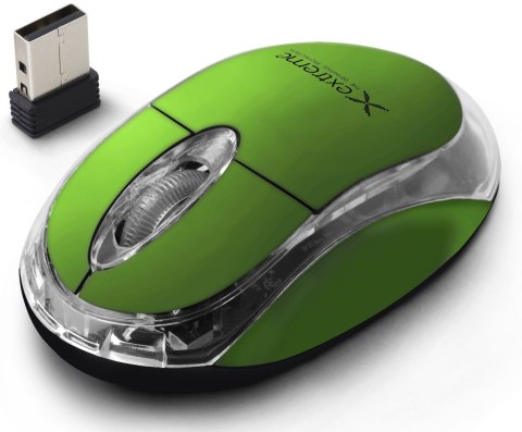 EXTREME MYSZ BEZPRZ. 2.4GHZ 3D OPT. USB HARRIER ZIELONA EXTREME MYSZ BEZPRZ. 2.4GHZ 3D OPT. USB HARRIER ZIELONA