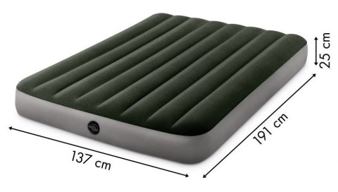 Materac dmuchany do spania łóżko dwuosobowy 191x137 cm Intex 64108 Materac dmuchany do spania łóżko dwuosobowy 191x137 cm Intex 64108