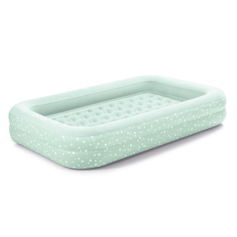 Materac dmuchany z bandami głębokie łóżko dla dziecka + pompka INTEX 66810 Materac dmuchany z bandami głębokie łóżko dla dziecka + pompka INTEX 66810
