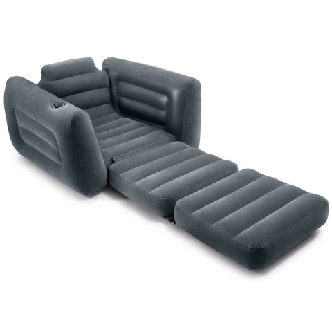 Pompowany fotel materac leżanka łóżko 2w1 INTEX 66551 Pompowany fotel materac leżanka łóżko 2w1 INTEX 66551