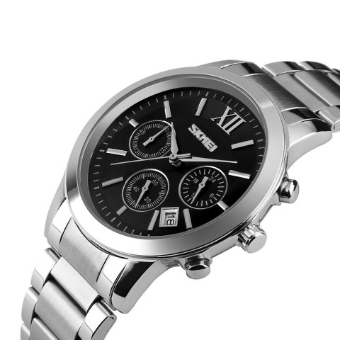 Zegarek Męski Skmei 9097BK + BOX Zegarek Męski Skmei 9097BK + BOX