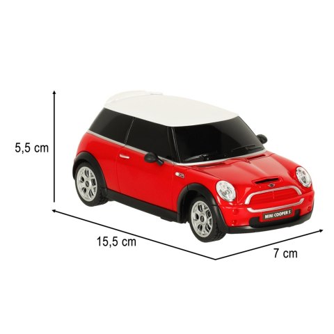 Samochód zdalnie sterowany Rastar 15000 MINI COOPERS 1:27 czerowny Samochód zdalnie sterowany Rastar 15000 MINI COOPERS 1:27 czerowny
